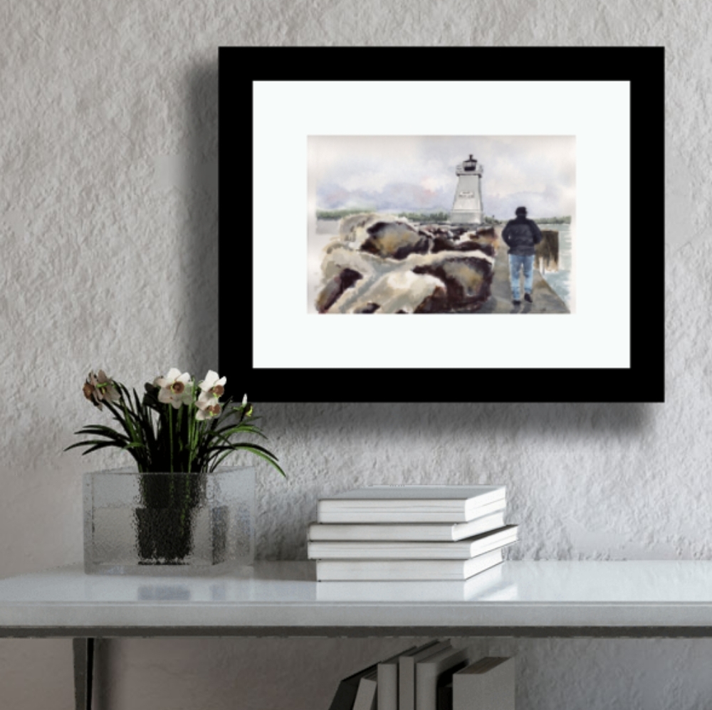❤️🎨 Art Print of Original Watercolour Painting